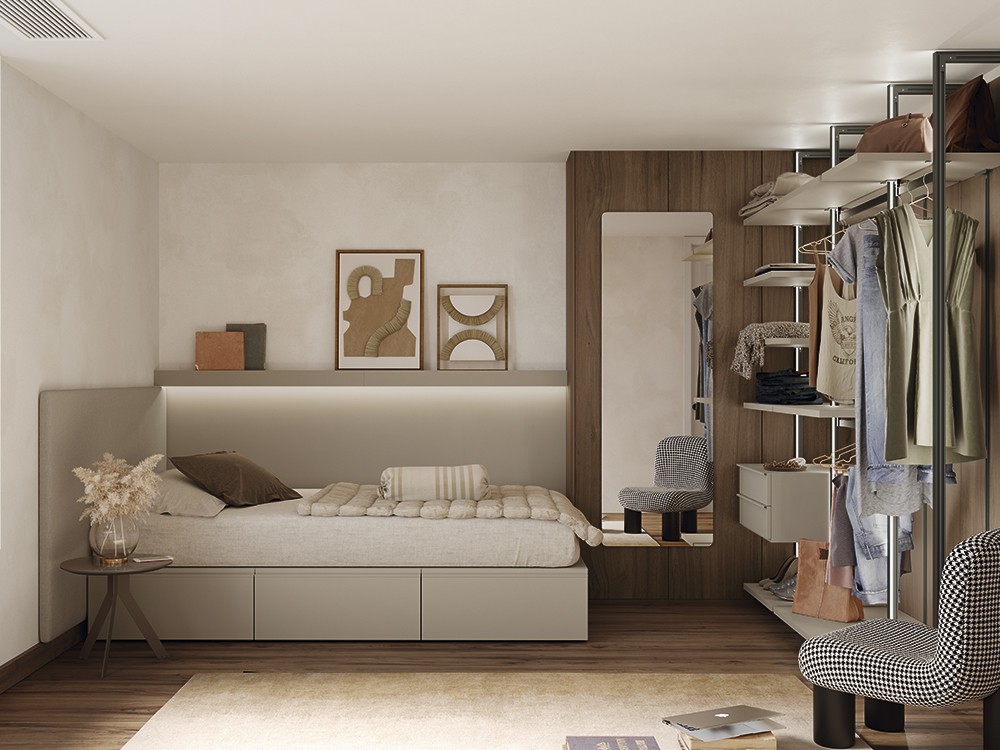 Dormitorio Essential tapizado 20 de Lagrama - 2