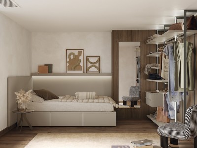 Dormitorio Essential tapizado 20 de Lagrama - 2