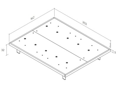 Dormitorio Essential Levita con mesita incorporada 22 de Lagrama - 9