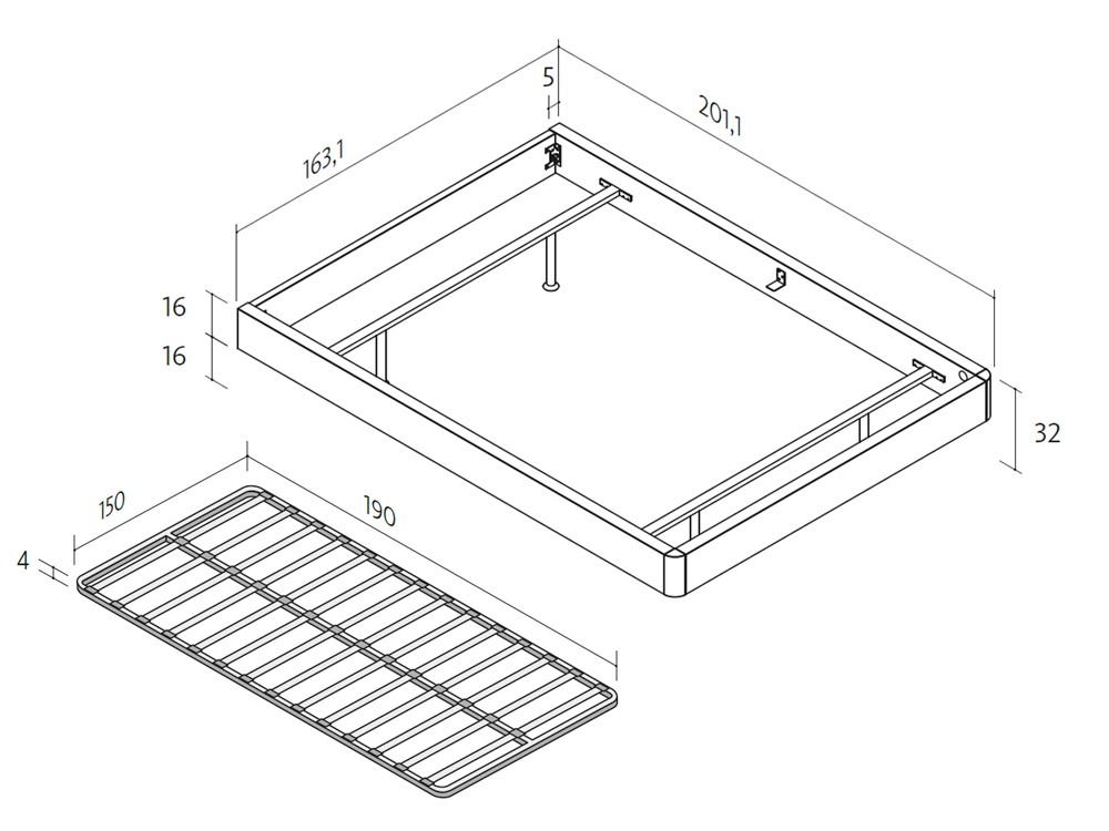 Dormitorio Ax Levita led 23 de Lagrama - 5