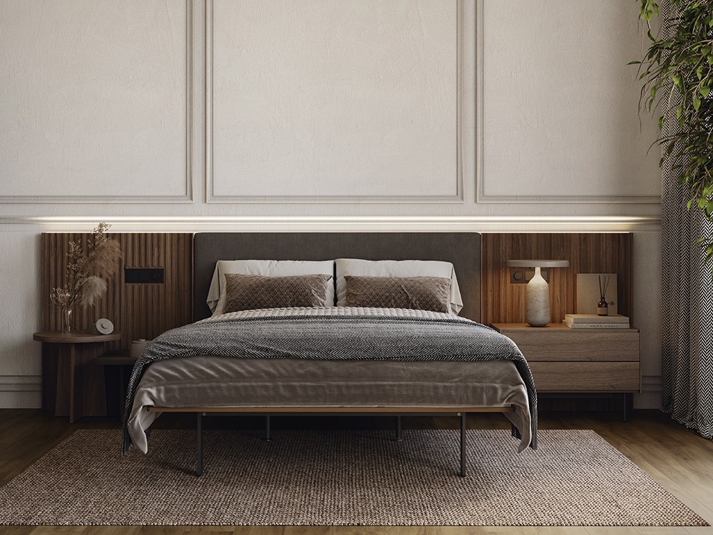 Dormitorio Ona New Kandor tapizado 26 de Lagrama - 1