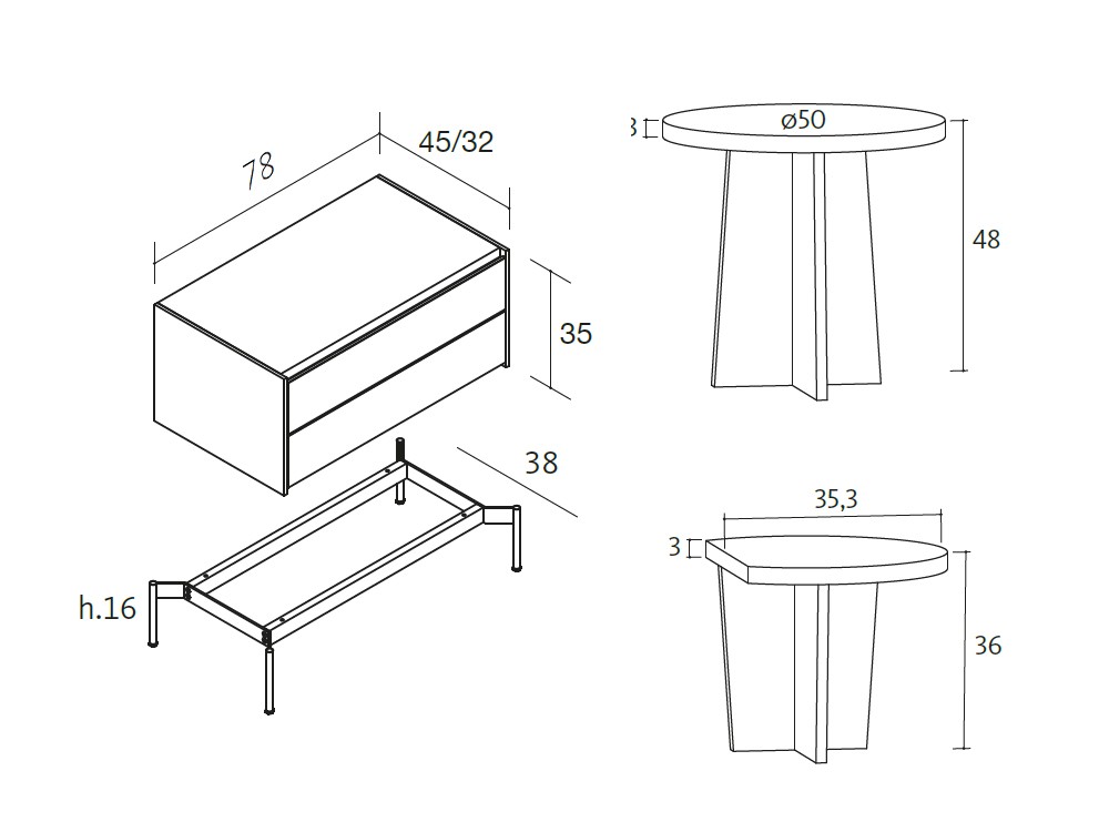 Dormitorio Ona New Kandor tapizado 26 de Lagrama - 6