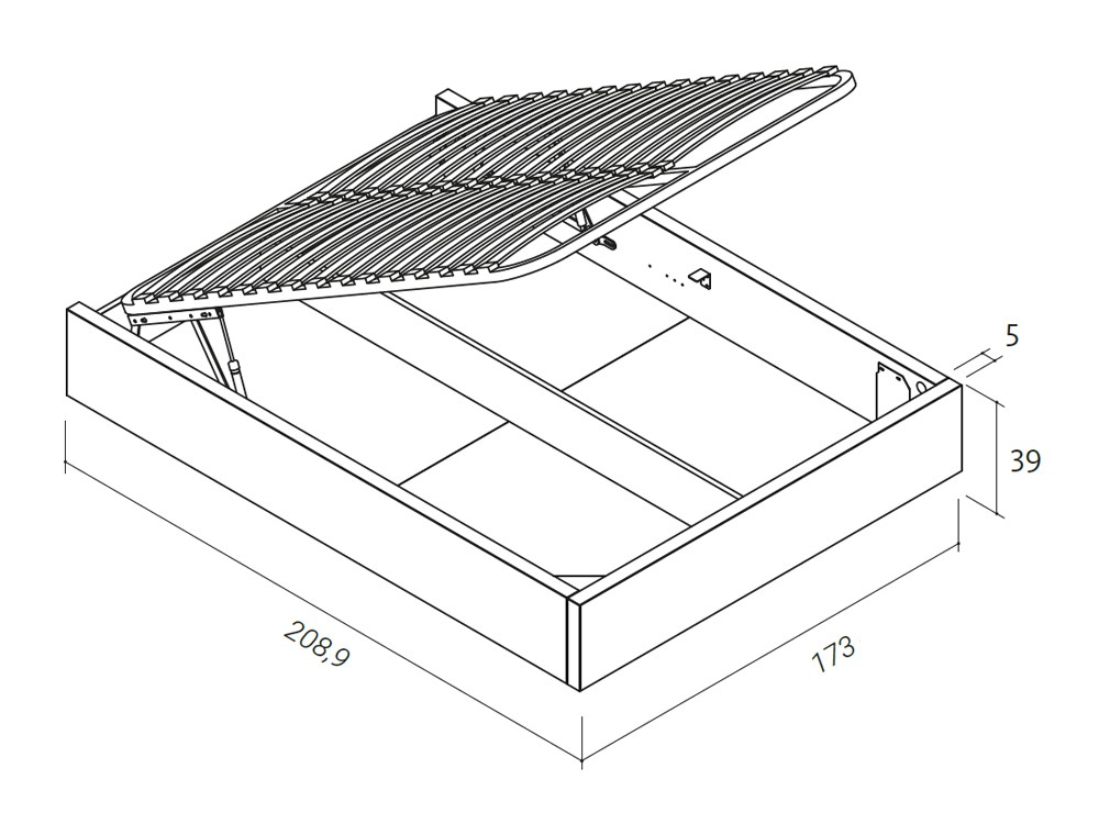 Dormitorio New Kandor led 32 de Lagrama - 5