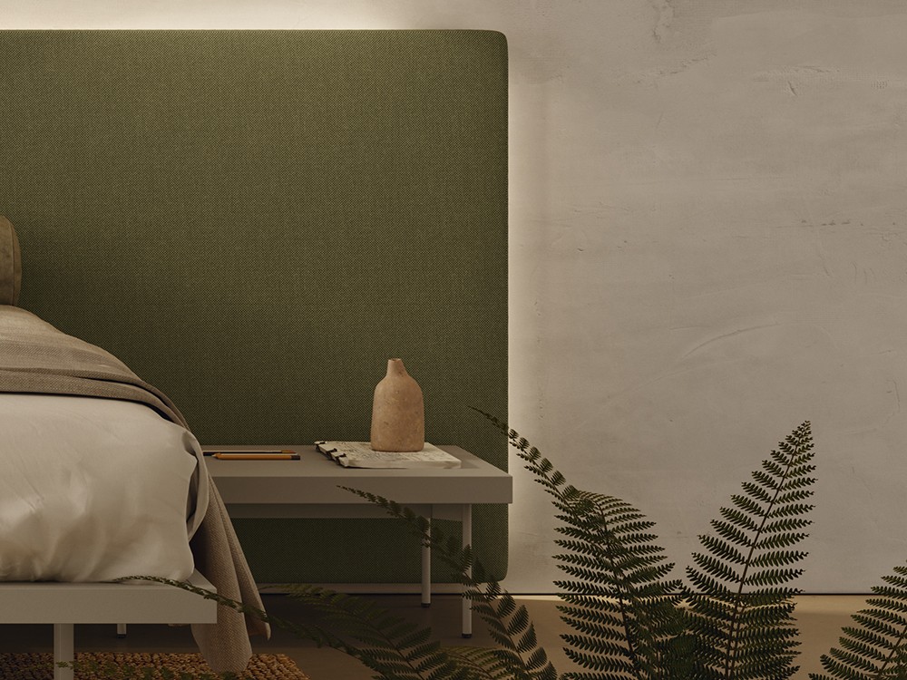 Dormitorio Essential tapizado led 35 de Lagrama - 5