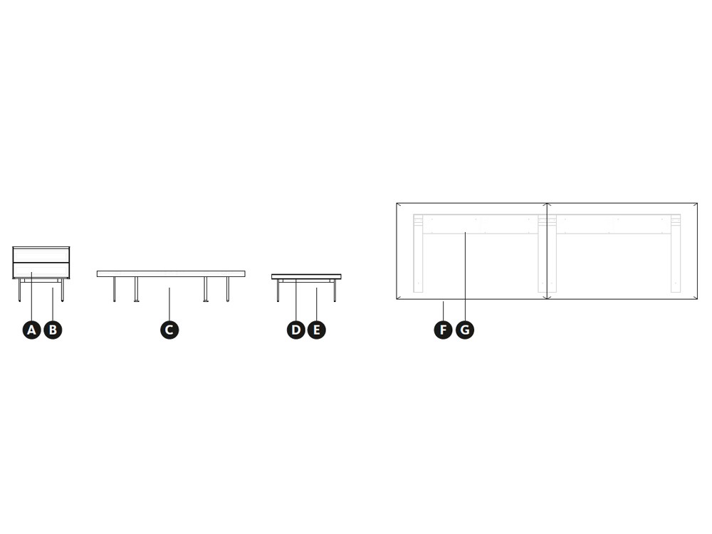 Dormitorio Essential tapizado led 35 de Lagrama - 9