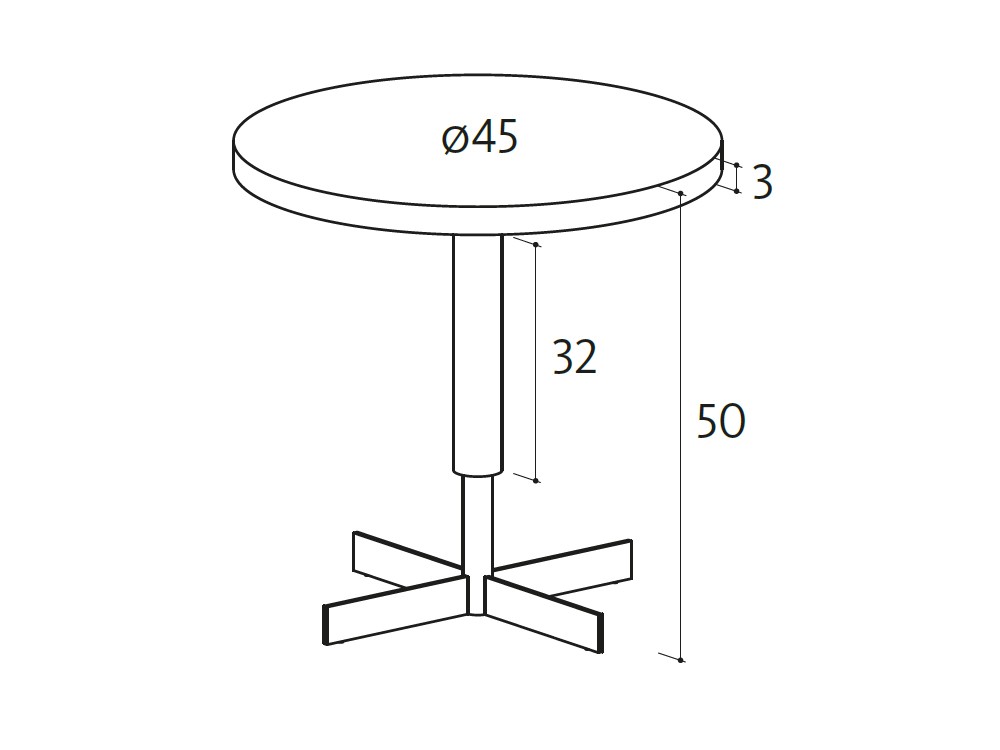 Mesita auxiliar OX de Lagrama - 10