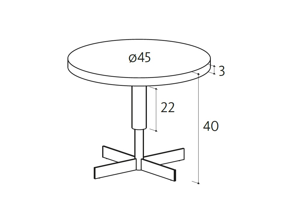 Mesita auxiliar OX de Lagrama - 9