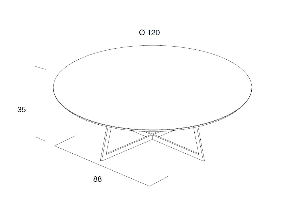 Mesa de centro Palma Mobenia