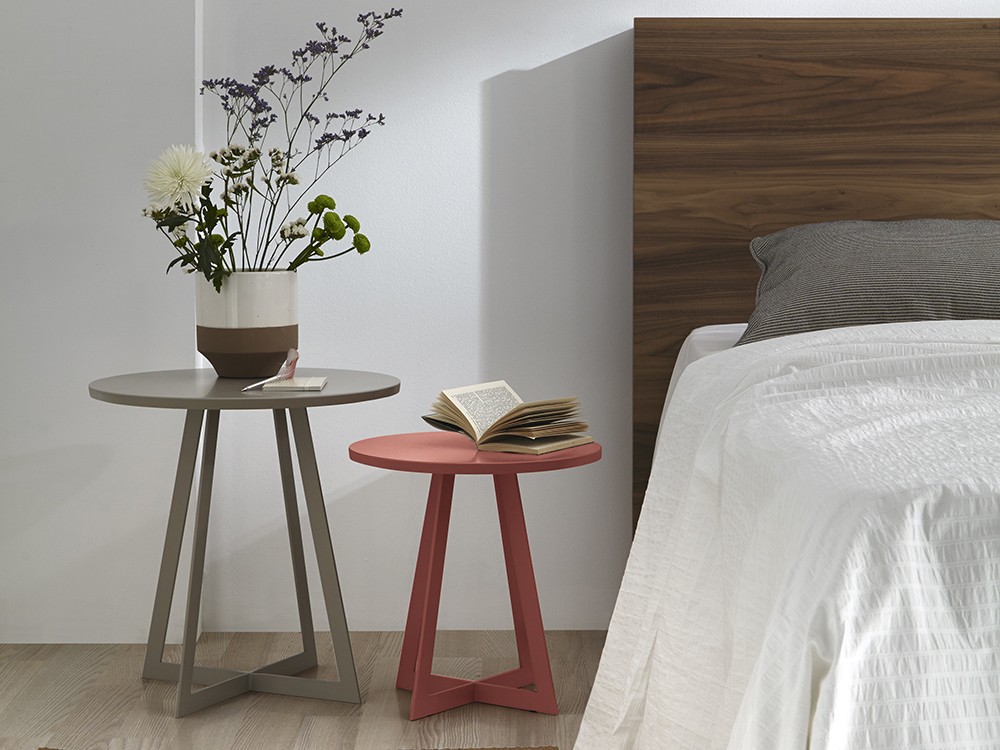 Mesita auxiliar redonda Palma Color de Mobenia - 22