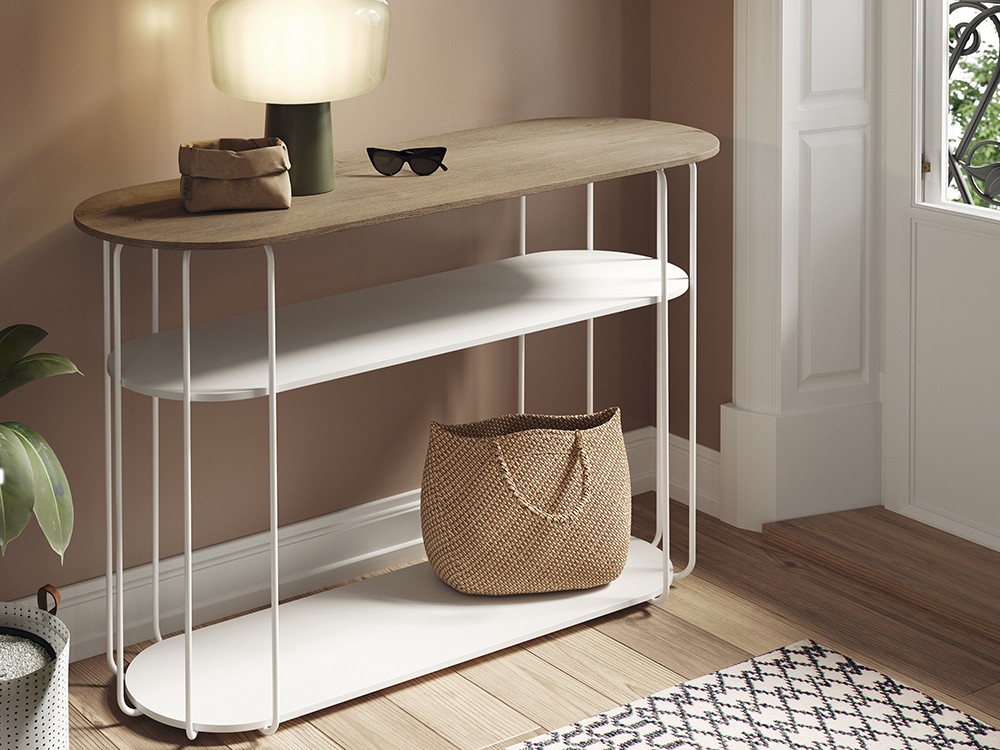 Consola de diseño Cava melamina o porcelánico de Mobenia - 3