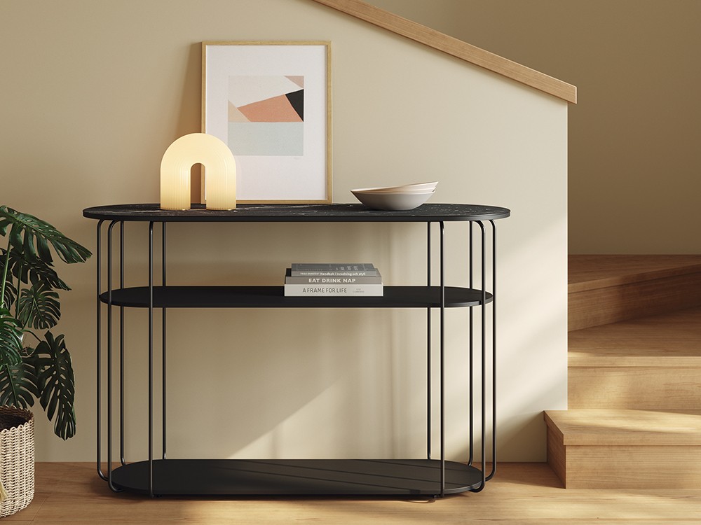 Consola de diseño Cava melamina o porcelánico de Mobenia - 1