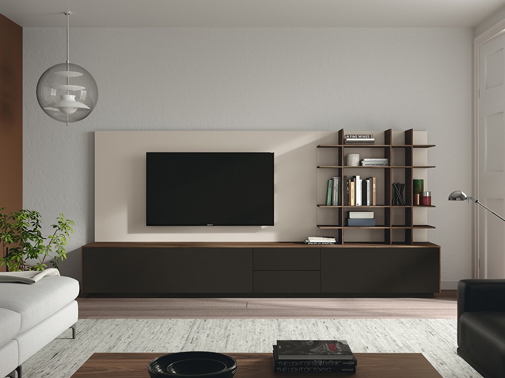 Mueble de TV modular Mondrian Med 37 de Mobenia - 1