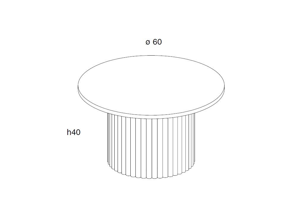Mesa auxiliar Shitake de Mobenia - 7
