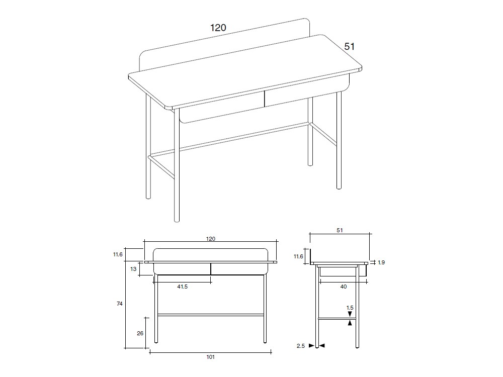 Escritorio Set de Mobenia - 5