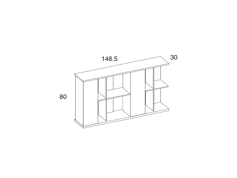 Estantería Lees de Mobenia - 4