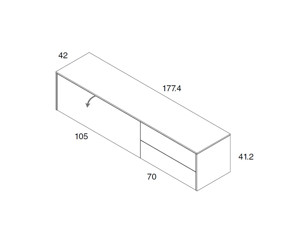 Mueble TV Med 48 de Mobenia - 3