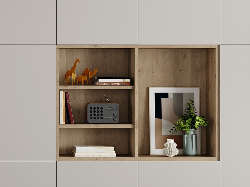 Librería a medida Bas_11 de Mobenia - 2