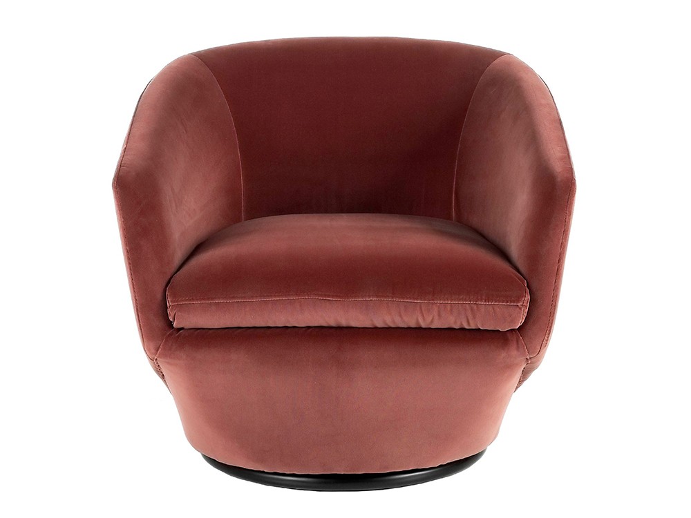 Sillón giratorio tapizado en terciopelo 5041 Ángel Cerdá - 5