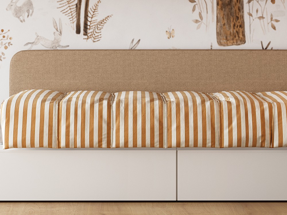 Dormitorio con mesa de estudio Flow 05 de Jotajotape - 2