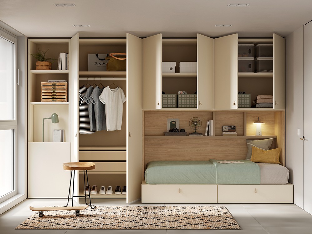 Dormitorio con armarios Flow 11 de Jotajotape - 2