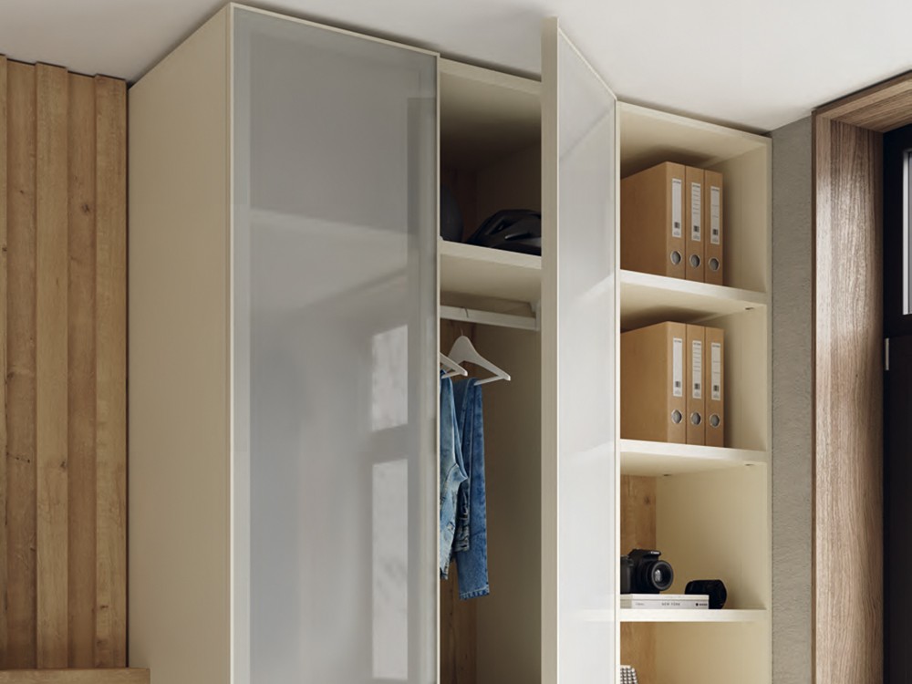 Dormitorio con panel Flow 13 de Jotajotape - 3