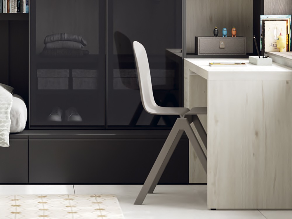 Dormitorio con panel Flow 14 de Jotajotape - 3