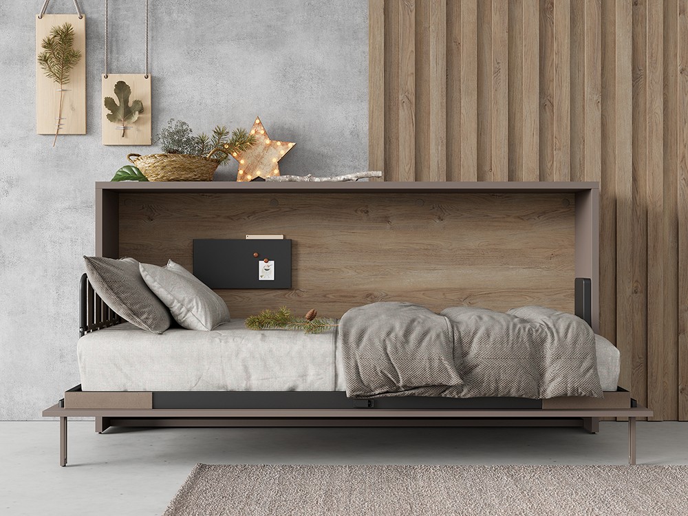 Cama abatible horizontal de 90cm Flow de Jotajotape - 2