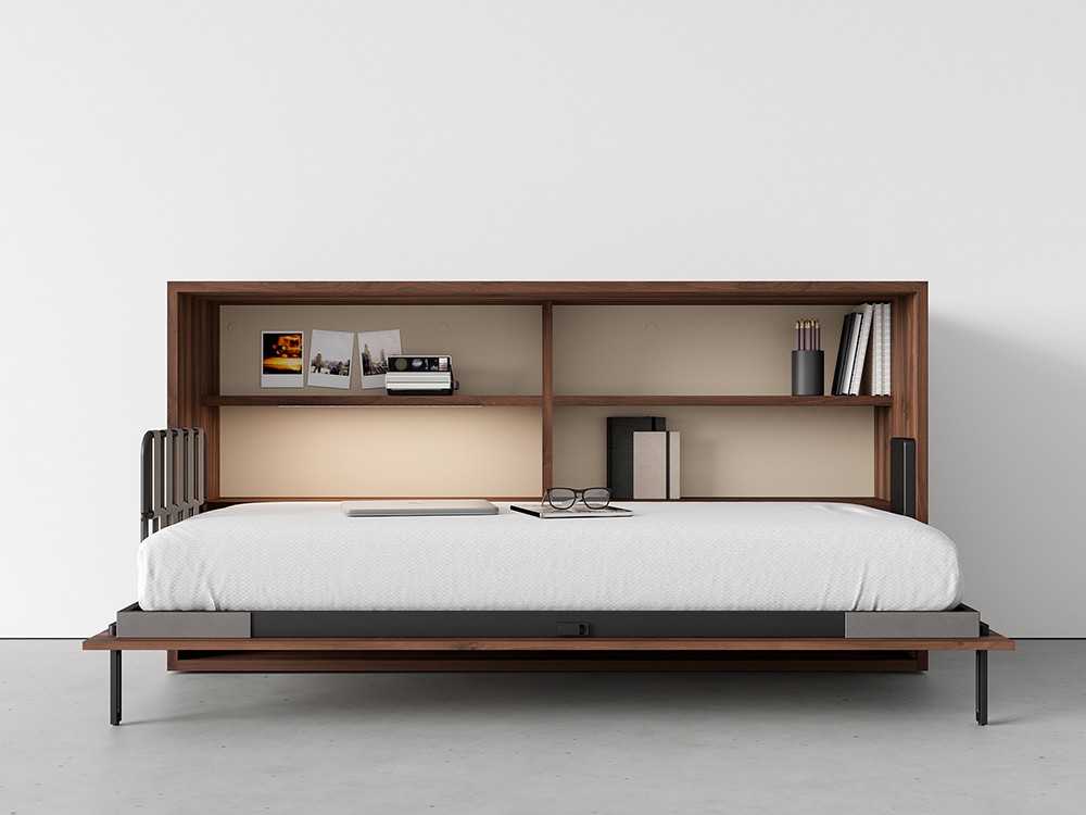 Cama abatible horizontal de 90cm fondo 60 Flow de jotajotape - 6