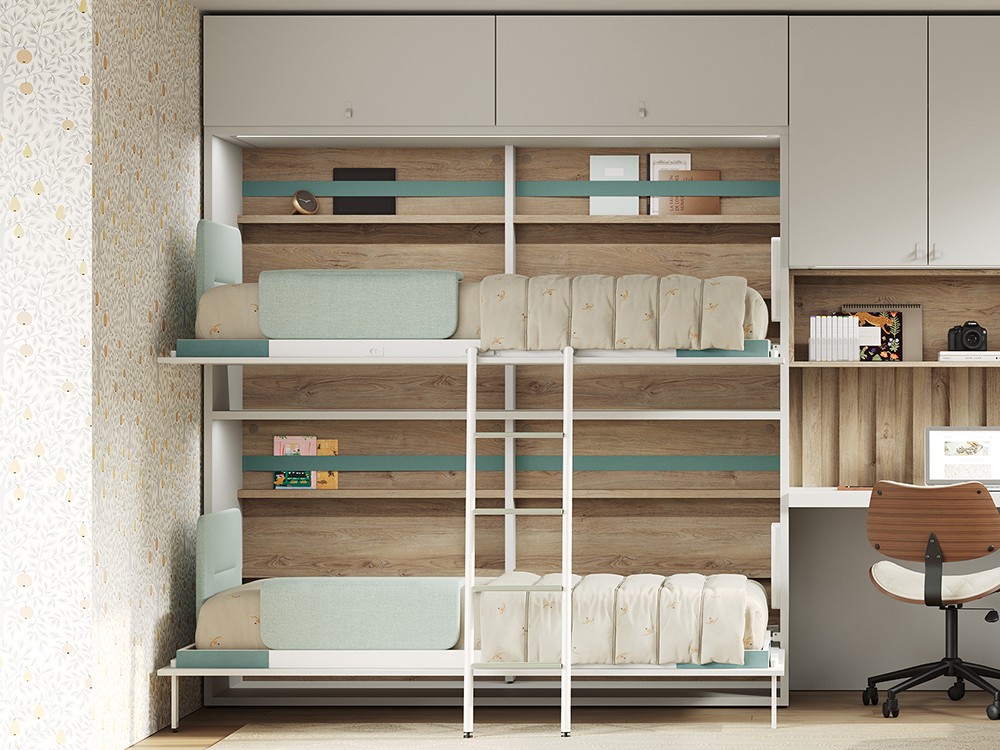 Dormitorio con litera abatible Flow de jotajotape - 1