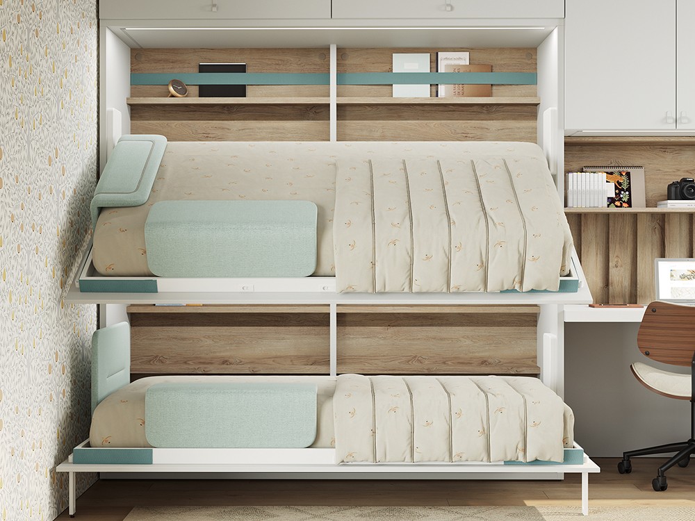 Dormitorio con litera abatible Flow de jotajotape - 3