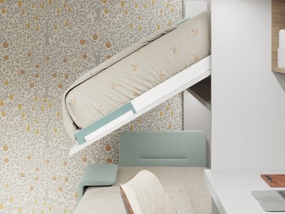 Dormitorio con litera abatible Flow de jotajotape - 4