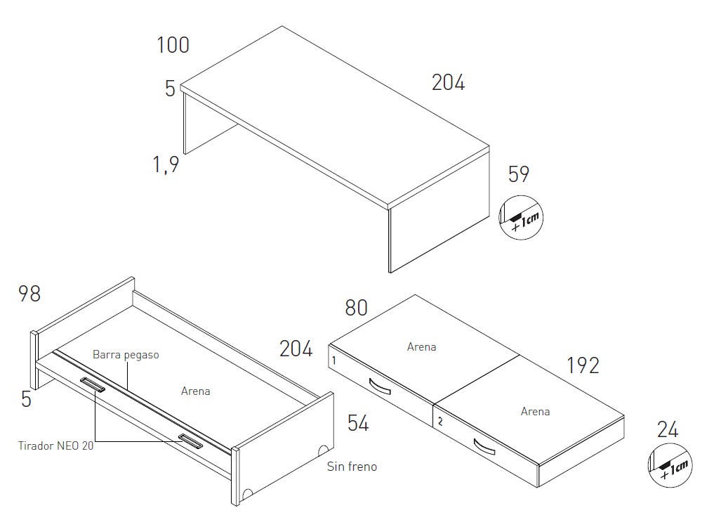 Dormitorio doble Flow 06 de jotajotape - 4