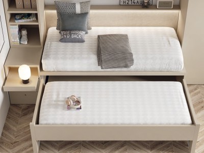 Dormitorio con cama compacta Flow 30 de jotajotape - 3