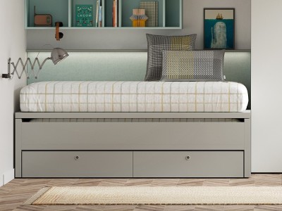 Dormitorio con cama compacta Flow 31-32 de Jotajotape - 3