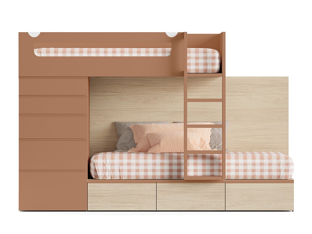 Litera tren con cajones Flow 43 de Jotajotape - 1