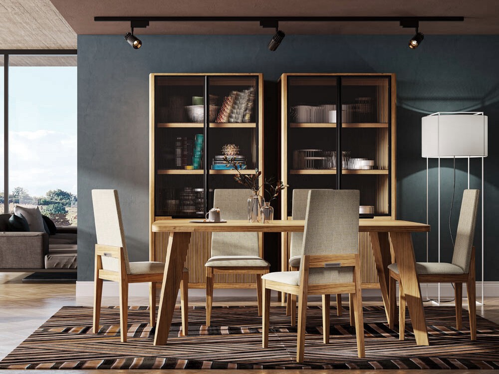 Vitrina Tallín de madera maciza de Grupo Seys - 4