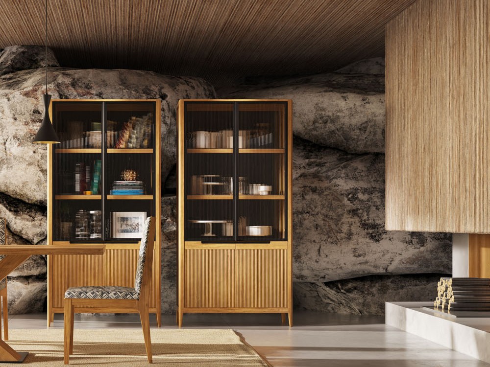 Vitrina Tallín de madera maciza de Grupo Seys - 1