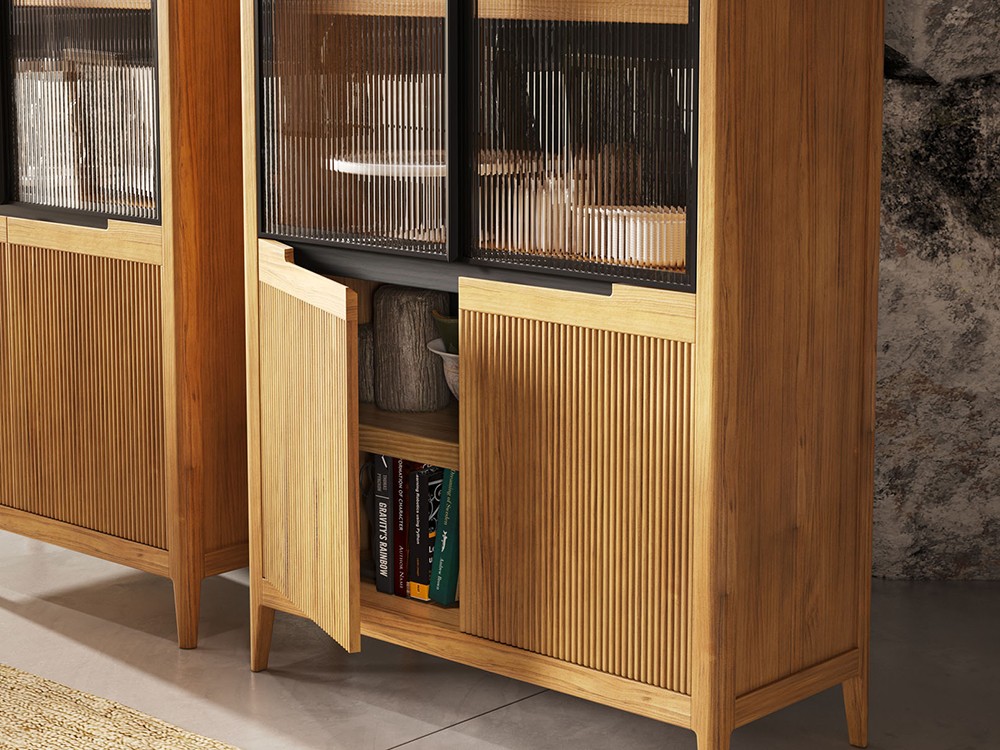 Vitrina Tallín de madera maciza de Grupo Seys - 3