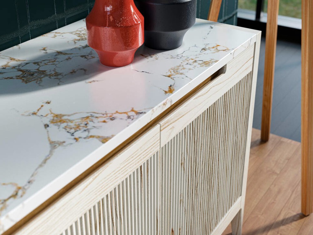 Aparador Tallín fabricado en madera maciza de Grupo Seys - 6