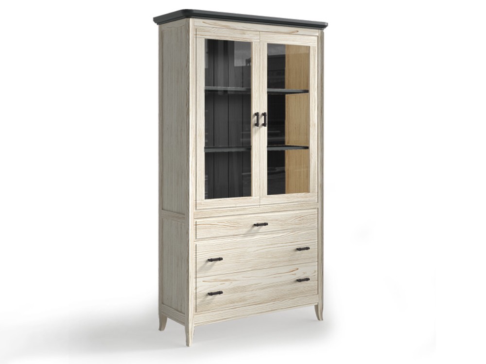 Vitrina de diseño clásico con cajones Génova de Grupo Seys - 3