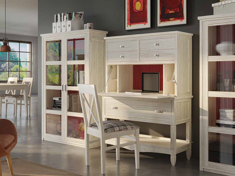 Bureau con cajones Amberes de diseño clásico de Grupo Seys - 1