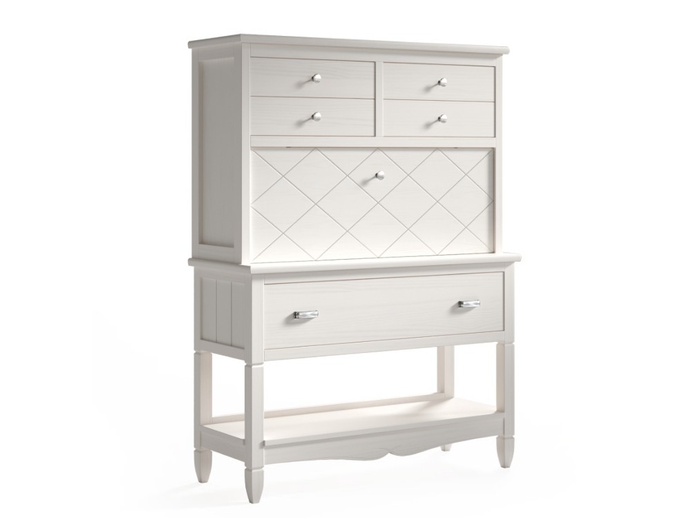 Bureau con cajones Amberes de diseño clásico de Grupo Seys - 3