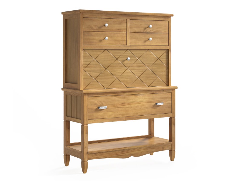 Bureau con cajones Amberes de diseño clásico de Grupo Seys - 2