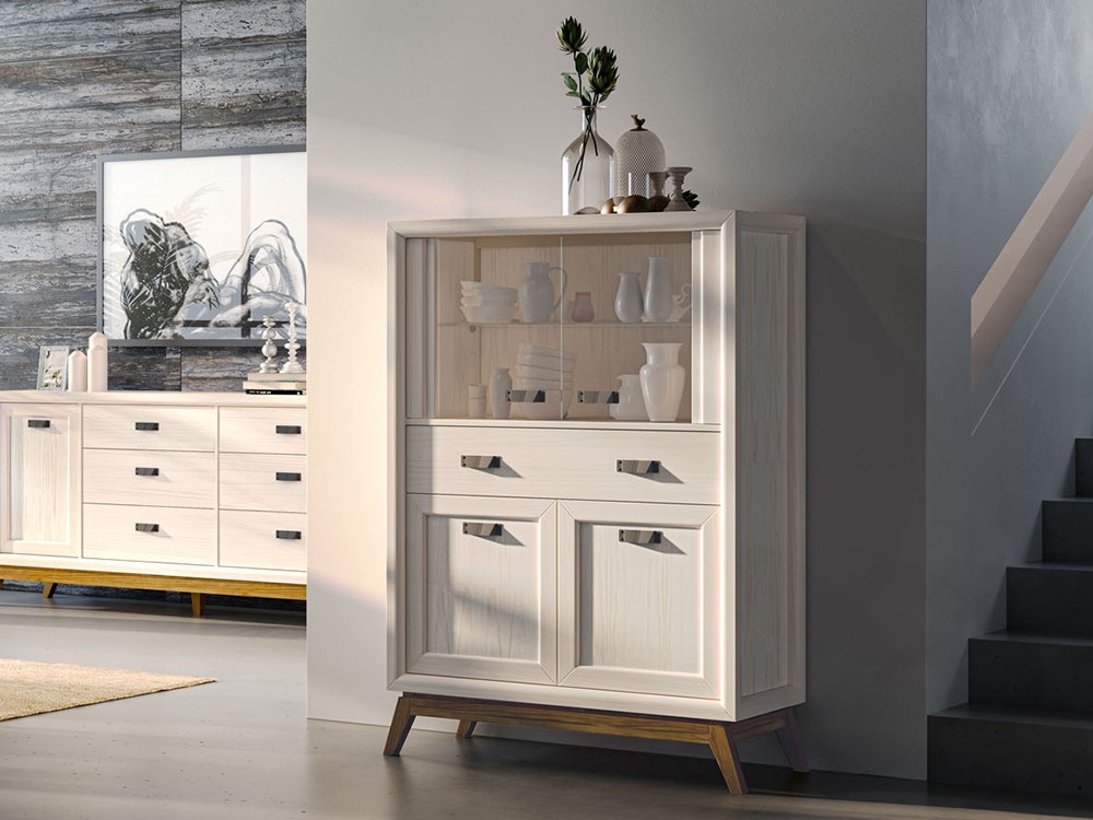 Vitrina Rodas con un cajón de estilo clásico Grupo Seys - 1