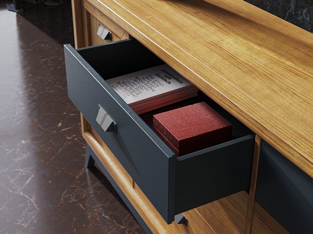 Aparador Rodas de diseño clásico Grupo Seys - 2