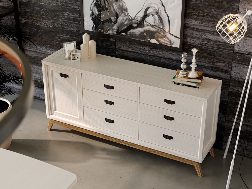 Aparador Rodas de diseño clásico Grupo Seys - 5