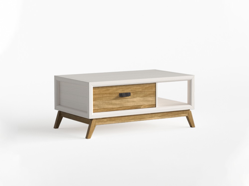 Mesa de centro de diseño clásico Rodas Grupo Seys - 3