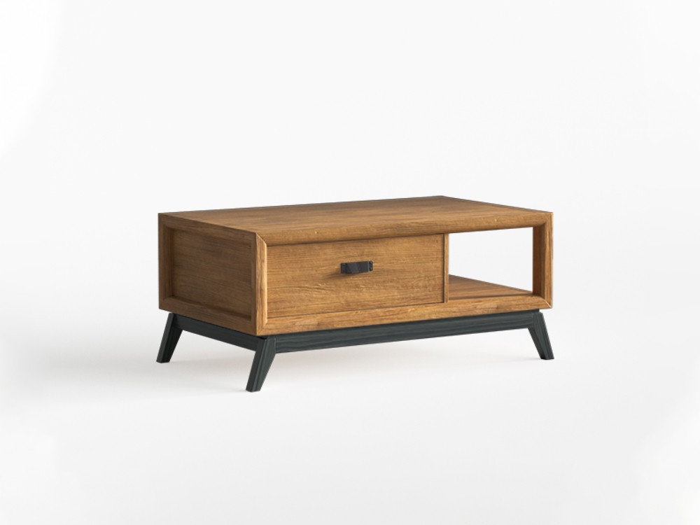 Mesa de centro de diseño clásico Rodas Grupo Seys - 4