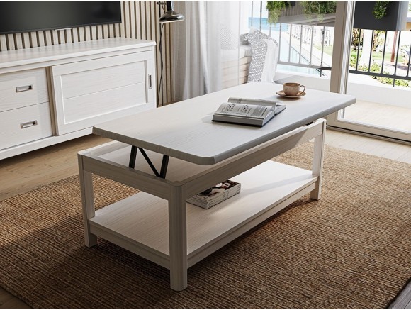 Mesa de centro elevable de diseño clásico Cerdeña Grupo Seys - 1