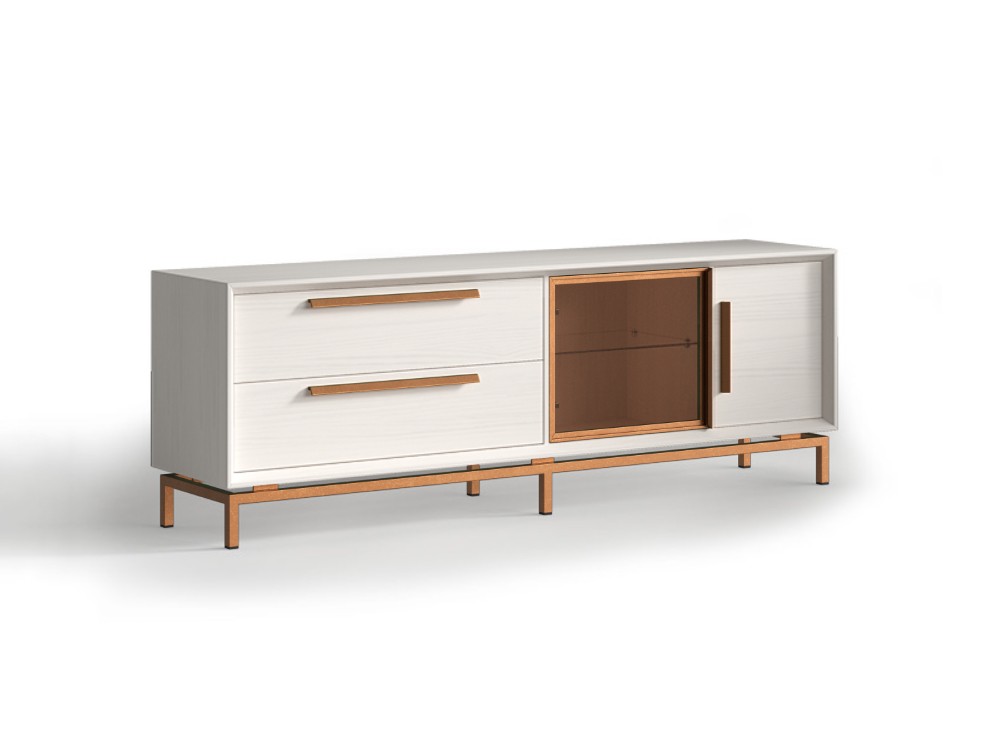 Mueble TV Estoril de madera maciza de Grupo Seys - 5